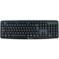 Teclado Slim PS2 ABNT 2 Preto - Clone