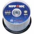 CD-R SL 80M de Dados Pino c/ 50 CDs - Nipponic